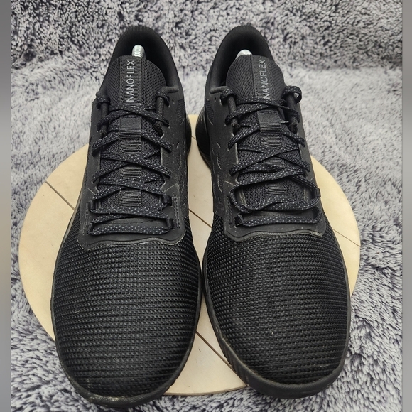Reebok Nanoflex TR Shoes Cross Trainer Weightlifting Black Men's Size 10.5 - Picture 3 of 9